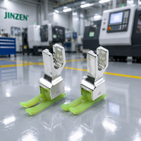 Pièces de machine à coudre JINZEN TVR TCL Pied presseur en plastique vert droit et gauche, broches haute et basse tension, accessoires de couture