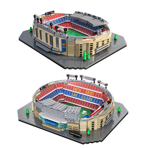 Bloques de Construcción de Estadio de Fútbol CADA C66023W, Simulación del Estadio del <span class=keywords><strong>Barcelona</strong></span>, Ladrillos de Ensamblaje DIY, Juguete - Product Image 1