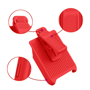 Étui robuste 3-en-1 avec clip ceinture pour <span class=keywords><strong>iPhone</strong></span> 17 16 15 Pro Max – Coque de protection antichoc et ultra-résistante - Product Image 3
