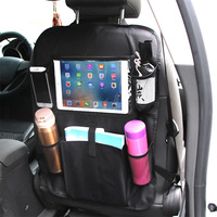 Organisateur de siège arrière de voiture Oxford de haute qualité, sac de rangement pour tablette tactile, accessoire universel pour voyage en voiture