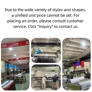 Clip in Lega di Alluminio Spazzolato per Vetro, Base per Scale in Acciaio Inox 304, Clip per Piscina Senza Fori, Fissaggio a Pavimento per Balcone - Product Image 6