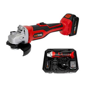 <span class=keywords><strong>Smerigliatrice</strong></span> Angolare Industriale Senza Fili, Utensile Elettrico da Taglio con <span class=keywords><strong>Velocità</strong></span> Regolabile, Batteria agli Ioni di Litio 20V con Disco Abrasivo - Product Image 1