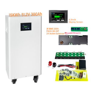 Pack de batteries au lithium verticales 48V DIY LFP JK 16S 48V 280Ah 314Ah pour stockage d'énergie solaire domestique – <span class=keywords><strong>Service</strong></span> tout-en-un - Product Image 1