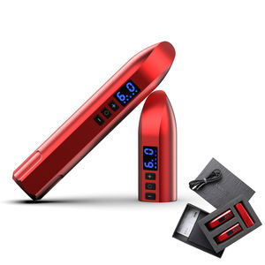 Máy phun xăm không dây OEM, pin 1200mAh, sạc lại được, động cơ không lõi, dùng cho trang điểm bán vĩnh viễn, PMU, SMP - Product Image 1