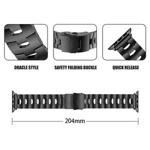 <span class=keywords><strong>Correa</strong></span> de Reloj de Titanio para Iwatch 11 10 9 8 7 6 5 4 3 2 1 Ultra, <span class=keywords><strong>Correa</strong></span> de Reloj Curva de Metal de Titanio para <span class=keywords><strong>Apple</strong></span> 38/40/41/42/44/45/49mm - Product Image 2