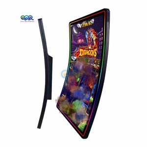 <span class=keywords><strong>Pantalla</strong></span> LED Curva de 43 Pulgadas con Borde Capacitivo, Monitores de <span class=keywords><strong>Pantalla</strong></span> Táctil de 24, 27, <span class=keywords><strong>32</strong></span>, 43 y 55 Pulgadas para Máquinas de Juegos Profesionales - Product Image 1