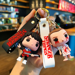 <span class=keywords><strong>Portachiavi</strong></span> Lilangda Creativo e Divertente 3D del Personaggio del Film Thriller Americano Stranger Things, in Silicone, Idea Regalo Decorativa per Bambini - Product Image 4