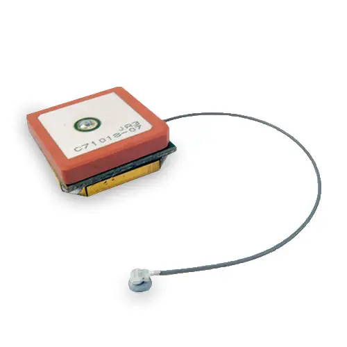 Керамическая GPS антенна 25*25*4 мм, Внутренняя антенна с разъемом IPEX
