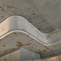 Plaque de plâtre moderne en gypse imperméable pour plafond et cloisons sèches, idéale pour les hôtels et l'extérieur