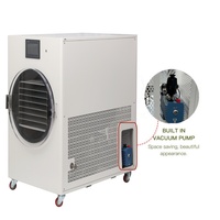 32-35KG/24U Thuisgebruik Groente Fruit Vriesdroger Machine 2,5m² 7-Lade Automatische Vacuümpomp Elektrische Vriesdroogmachine voor Voedselverwerking