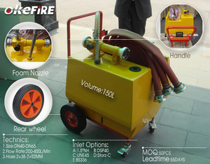 <span class=keywords><strong>Chariot</strong></span> d'extincteur en mousse Okefire avec indicateur - Product Image 5