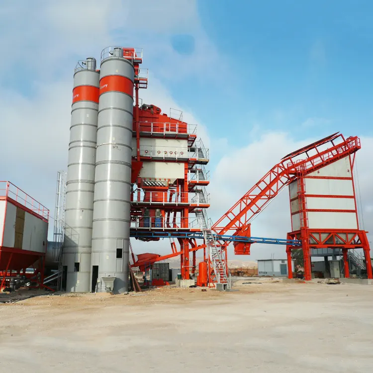 new design environment friendly Asphalt Mixing Plant batch plant with bag dust collector