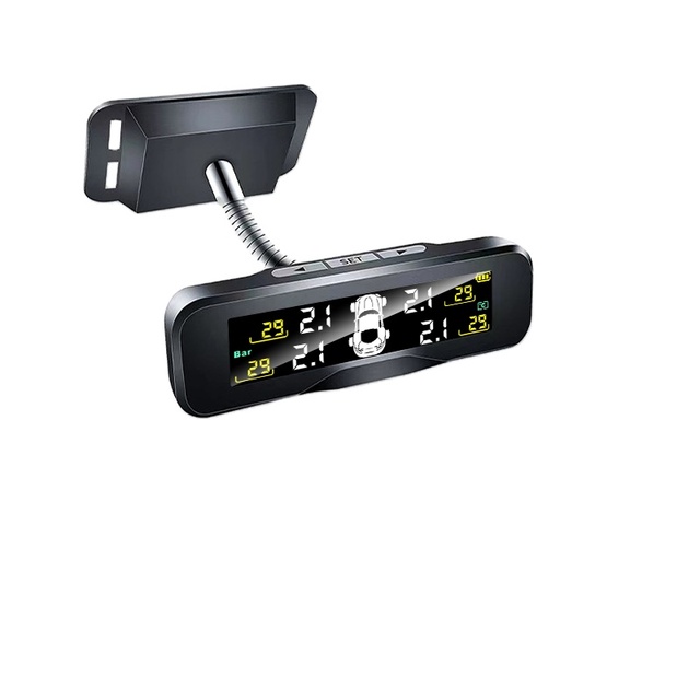 JYS TPMS S9 New Condition Car TPMS Tire Pressure Monitor with External Wireless Solar Sensor 1-Year Warranty Universal Fitment