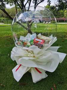 Led luminoso Bobo globo Rosa ramo globos <span class=keywords><strong>san</strong></span> <span class=keywords><strong>valentin</strong></span> conjunto <span class=keywords><strong>de</strong></span> flores decorativas para el Día <span class=keywords><strong>de</strong></span> <span class=keywords><strong>San</strong></span> Valentín - Product Image 2