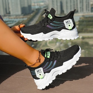 <span class=keywords><strong>Zapatillas</strong></span> deportivas casuales <span class=keywords><strong>de</strong></span> malla transpirables y ligeras para <span class=keywords><strong>mujer</strong></span>, modelo 2026, con cordones, estilo papá, para todas las estaciones - Product Image 1