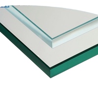 Plateaux de table en verre stratifié épais de 6 mm, 8 mm, 10 mm, 12 mm, 16 mm pour applications murales extérieures et murs-rideaux industriels