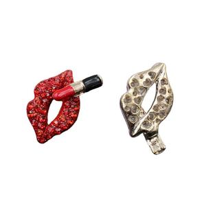 Ciondoli Metallici a Forma di Rossetto con Effetto Gocciolante per Decorazione Fai-da-Te di Custodie per Telefoni, Fermagli per Capelli, Borse e Auto - Product Image 5