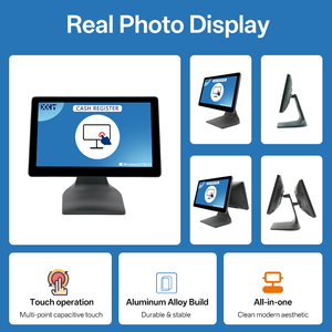 Terminal POS Sin Contacto de 15.6 Pulgadas, 4GB, 64GB SSD, Sistema Operativo Windows, Wi-Fi 6, Bluetooth 5.2, 1 Año de Garantía para <span class=keywords><strong>Programa</strong></span> de Fidelización en Gasolineras - Product Image 2