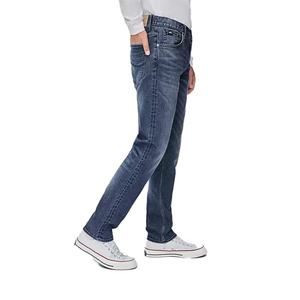 กางเกงยีนส์ผู้ชายทรงสลิมฟิตแบบลำลองสั่งทำขายส่ง ทรงดินสอ ลุคทำสีซีด 100% ผ้าฝ้าย - Product Image 3