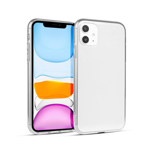 Nuovo Modello 2020 Custodia per <span class=keywords><strong>iPhone</strong></span> 12 in TPU Flessibile di Alta Qualità 2.0MM, <span class=keywords><strong>Cover</strong></span> Morbida Trasparente in <span class=keywords><strong>Silicone</strong></span> - Product Image 2