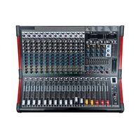 Mezclador de Audio Profesional de 12 Canales, Mezclador Amplificado con 99 Efectos DSP, Bluetooth, USB para DJ, Escenario, Sistema de Sonido KTV