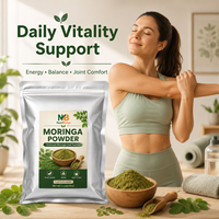 Prix de gros pour commande en gros – Capsules végétariennes beauté peau et cheveux à la poudre de Moringa