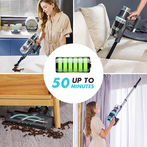 Stick <b>Vacuum</b> Cleaner 0.8L Battery Powered <b>Portable</b> For Home And Car Use With Multiple Nozzles - Product Image 5