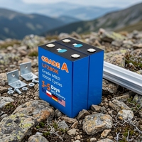 Cellule prismatique LiFePO4 de qualité A 3.2V 280Ah avec goujon M6, longue durée de vie, pour stockage solaire et VR, stock UE, livraison rapide, certificats complets, DDP