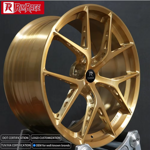 Jantes FI R EVO forgées monobloc à rayons creux et concaves profondes, personnalisées 18 19 20 21 pouces 5x120 5x112 pour BMW M3 M4 Audi RS5 Porsche - Product Image 1