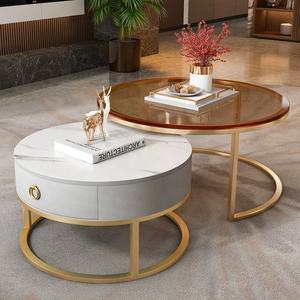 <span class=keywords><strong>Table</strong></span> <span class=keywords><strong>basse</strong></span> moderne en bois <span class=keywords><strong>et</strong></span> verre trempé avec plateau en marbre <span class=keywords><strong>noir</strong></span> <span class=keywords><strong>et</strong></span> or - <span class=keywords><strong>Design</strong></span> contemporain unique - Product Image 1