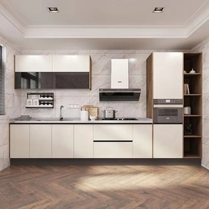 <span class=keywords><strong>Muebles</strong></span> de Cocina Modernos Completos con Encimera de Alta Gama en Color Amarillo Brillante - Product Image 5