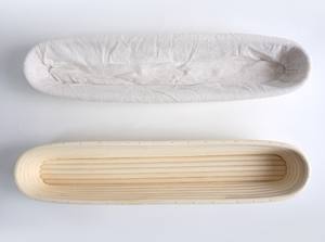 ตะกร้าขนมปังอบ,ตะกร้าหวายหมักขนมปังบาแกตยุโรป - Product Image 6