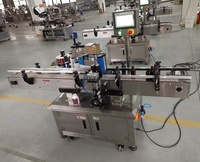 Le dernier flacon de bouteille en verre professionnel industriel automatique peut machine d'étiquetage de fixation d'autocollant de code à barres