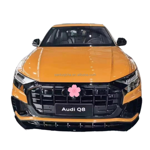Kit carrosserie Audi Q8 en fibre de carbone de haute qualité, style Abt, avec spoiler avant et arrière. - Product Image 2