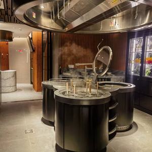 Centro de cocina Robatakyaki multifunción japonés fusión comercial especial Reunión de centro de cocina <span class=keywords><strong>Robota</strong></span> eléctrico Modular - Product Image 4