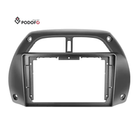 Podofo, Radio de coche de doble Din de 9 pulgadas, Kit especial sin daños, accesorios para REPRODUCTOR DE DVD de coche para Toyota RAV4 2001-2006