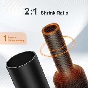 חום חום מתכווץ בידוד צינורות חום אדום שחור כיווץ 2:1 התכווצות יחס עמיד למים מגן כבל מבודד - Product Image 5