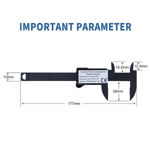 150mm dijital sürmeli kaliper ölçer slayt kaliper kural elektronik ölçme araçları - Product Image 4