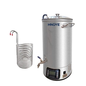 Equipo de elaboración de cerveza casera anti-quemaduras, máquina para hacer cerveza de 40L, hervidor automático para maceración, 220V - Product Image 4