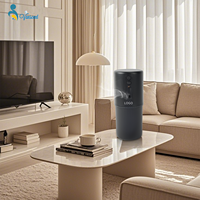 Diffuseur d'arômes de table brillant et plaqué or, diffuseur d'air portable, distributeur de parfum de bureau