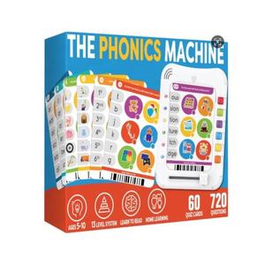 Fonetica Machine Learning Pad gioco di lettura elettronico per i bambini imparano a <span class=keywords><strong>leggere</strong></span> con 720 domande foniche e lettere - Product Image 1