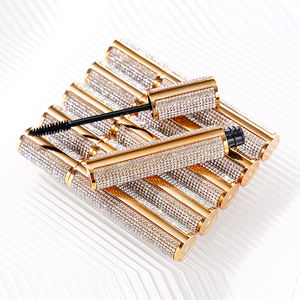 Máscara de Pestañas Cosmética de Larga Duración, Resistente al Agua, Voluminizadora, con Diamantes Brillantes, Maquillaje 3D - Product Image 1