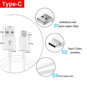 OEM/ODM usine qualité d'origine charge rapide type c câble de données USB c pour <span class=keywords><strong>Samsung</strong></span> <span class=keywords><strong>S10</strong></span> S9 xiaomi Redmi type-c câble de <span class=keywords><strong>chargeur</strong></span> - Product Image 6