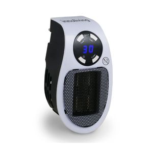 Radiateur Convecteur 500W à Élément Chauffant PTC, Design Compact en Plastique, Affichage Numérique de la Température, Chauffage d'Espace Portable - Product Image 1