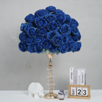 Fournitures de décoration de mariage DKB, boules de fleurs, roses blanches, gypsophile, 40cm, 50cm, 60cm, 70cm, 80cm, boule de fleurs en gypsophile