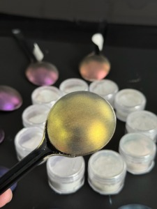 Les pigments phosphorescents brillent dans la peinture caméléon en poudre sombre grippe électroluminescente inorganique - Product Image 6