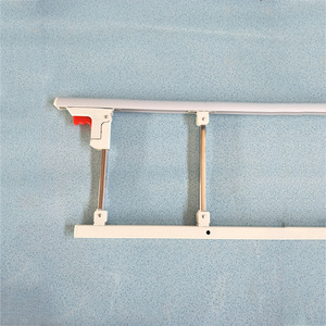 Accessoires de <span class=keywords><strong>lit</strong></span> d'hôpital de sécurité Offre Spéciale Rail de Protection Cuivre Alliage d'aluminium Pli Barrière de Crash pour bébé âgé - Product Image 5