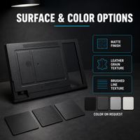 Coque arrière de téléviseur/moniteur en ABS/PS sur mesure, épaisse, ignifuge, fabrication OEM/ODM, usinage CNC 5 axes, toutes tailles de panneaux