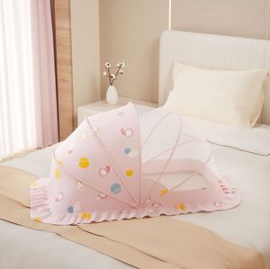Moustiquaire moderne pour bébé, tente yourte à couverture intégrale, pliable, universelle, pour berceau et lit bébé, pour nouveau-nés et enfants en été - Product Image 2