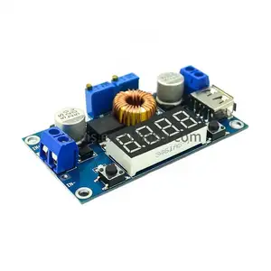 DC-DC XL4015 5A Módulo Digital LED Drive Módulo De Carregador De Bateria De Lítio CC CV USB Step Down Buck Converter Voltímetro Amperímetro